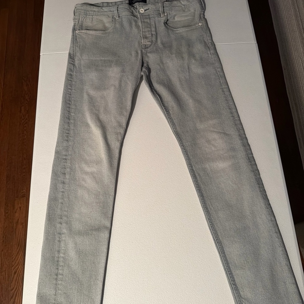 Scotch & Soda Ralston X Regular Slim Fit Denim Jeans 34x34 Grey Men Pants